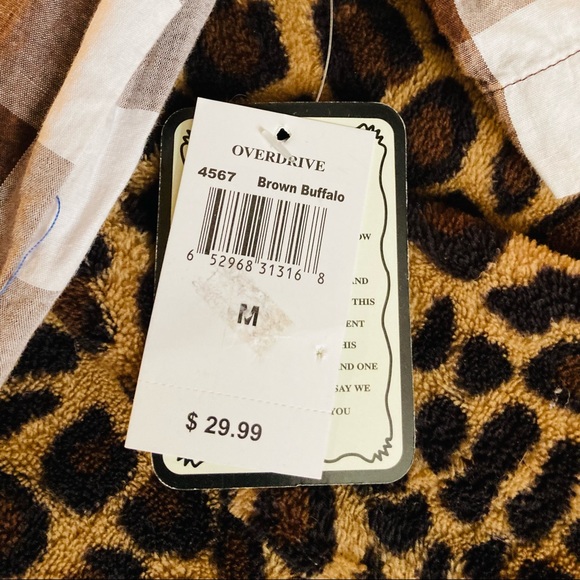 NWT Boy’s size Medium Overdrive button down shirt. - Picture 4 of 6